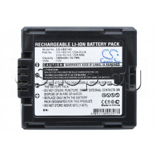 Литиево йонна батерия алтернативна CGA-DU07/14 ,7.4V/1500mAh,5.6Wh  за видеокамера,Panasonic NV-GS17E
