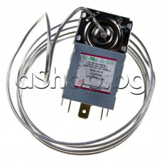 Термостат за двукамерен хладилник с обезскрежаване WDF29E-K с дълъг осезател-1.0м,3-извода x 6.35mm, Beko ,Vestel