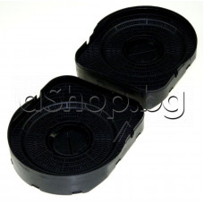 Активен въгленов филтър 2-бр. type:200 210x190x56mm за аспиратор,Indesit,AEG,Gorenje ,Electrolux ,Whirlpool ,Elica, Bosch,Siemens ,Candy