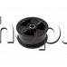 Ролка d57.5//51xH27mm к-т с лагер за обтягане на ремък от сушилня,AEG,Electrolux ,Zanussi ZTE270 ,ZDE-26610W