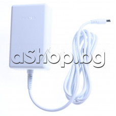 Зарядно-адаптер 100-240VAC to 19.5VDC/3.3A/65W jack d6.4/4.4mm за фотоепилатор  Philips BRI956/00