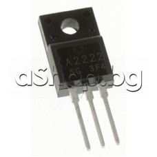 Si-P, 50V, 10A, 25W, 230MHz ,Low VCE-sat. TO-220F ,Sanyo 2SA2222,code: A2222