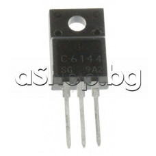 Si-N, 50/60V,10A, 25W,330MHz ,TO-220F ,Sanyo 2SC6144SG ,code: C6144SG