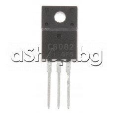 Si-N,High-Speed Switching Applications 50/60V, 15A, 2W, 195Mhz,TO-220F ,Sanyo 2SC6082SG ,code: C6082SG