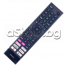 ДУ ERF3I80H за smart LCD телевизор Netflix,YouTube,Rakuten,Chili ,Prime Video Buttons,Hisense 55A6CG/55A53FEVS(0007)