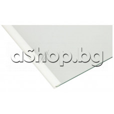 Стъклен рафт среден 500x355x3.2mm к-т с лайсни за хладилна част на хладилник, Samsung  RB38A7B5312/EU