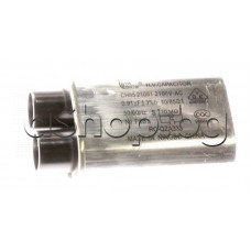 Кондензатор за МВП 0.91uF/2100 VAC+Int.Res.,115/99x52x33mm,Electrolux ,AEG ,Sharp ,Samsung