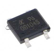 Gl-Br,400V, 1.0A, Ifsm: 30A , 4-MDIP/SMD DB1S ,SM TECHNOLOGY DB104S