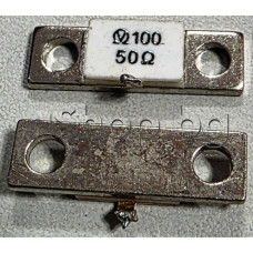 RF Резистор 50.0om/100W,±5%,фланец с отвори d3.0mm,  20x6.1xH3.5mm,TF series,Thich film resistor flanged RFP100-50TW