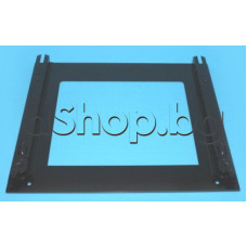 Външно стъкло 495x452x4mm с метални водачи за врата-фурна на готварска печка,Gorenje GEC5A41WG/FR513A-GSDA2(740526/02)