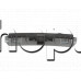 Дръжка комплект-алтернативна Silver 195x50xH26mm за люка на пералня,Samsung B1245AVGW/XEG,Q1457VGW/XEN Дръжка комплект-алтернативна Silver 195x50xH26mm за люка на пералня,Samsung B1245AVGW/XEG,Q1457VGW/XEN