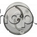 Кана к-т с нож и капак(бял) xxx mm за чопър на блендер ,Bosch MS61B6150 Ergomixx style,Siemens