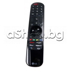 ДУ MR22GA за LCD smart телевизор с меню,Smart button,TXT,Netflix,Disney,Prime,Rakuten TV,LG 55NANO763QA.AEU ДУ MR22GA за LCD smart телевизор с меню,Smart button,TXT,Netflix,Disney,Prime,Rakuten TV,LG 55NANO763QA.AEU