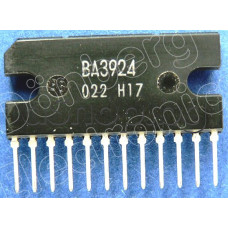 IC ,4xPos.V-Reg.,Vin=5-22V,12-SILP, Rohm BA3924