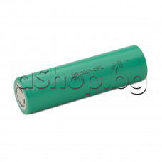 Li-ion акумулаторна батерия 3.6V/2500mAh/20A,без пъпки за запояване  в пакет d18.2x64.8mm,Tenpower INR8650-25PG/TP02