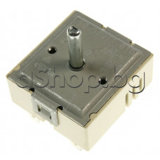 Ключ-регулатор с разширение 8-изв.x 6.35мм,ос d6x22mm,250VAC/13A за котлони на керамичен плот,EGO,45x48x22mm,Gorenje,AEG,Electrolux