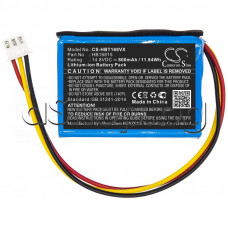 Li-ion акумулаторна батерия HB16815,14.8V/800mAh/11.84Wh,51.3х37.6x18.4mm, за робот прахосмукачка,и уред за миене на прозорци ,Hobot