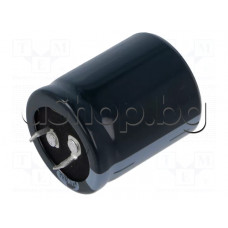 330uF/450V,Електролитен кондензатор  радиален тип HJ, d30x35mm,-25..+85°C ,snap-in ,Samwha HJ2W337M30035HA