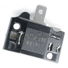 Термична защита BT75-120 за компресор на хладилник за хладилник 230VAC/50-60Hz,2-извода WB14061 черно,Gorenje,Hisense Термична защита BT75-120 за компресор на хладилник за хладилник 230VAC/50-60Hz,2-извода WB14061 черно,Gorenje,Hisense