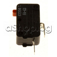 Микроключ,НО,16А/250VAC,AMP=4.68мм,SZM-V16-FA-63c for LG Микроключ,НО,16А/250VAC,AMP=4.68мм,SZM-V16-FA-63c for LG
