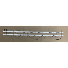 Светодиодна лента 2бр.(6-LED),595mm ,3-pin,ZN-32D06A-2 80330 V2.3-OH за подсветка на 32'- LCD телевизор ,Arielli ,Star Light ,Crown ,Finlux