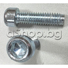 Болт M6x20/27.5mm с глава вътрешен шестограм за сглобка на бойлера на кафемашина,Elite,Rohnson R-972,AEG,First ,NEO,Finlux ,Crown