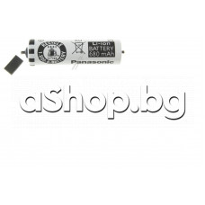 Li-Ion батерия-акумулатор,3.6V/680mAh, xxxx mm,за самобръсначка,Panasonic ES-RT37-S503