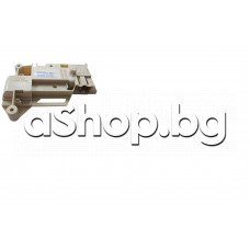 Електрическа ключалка-биметална 220VAC/16A,3-pin x 6.35mm  за блокировка на люка на пералня,Bosch ,Siemens WFM 2010-3010-3710