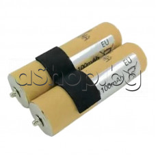 Ni-MH Акумулаторна батерия-алтернативна 1.2V/2000mAh,R6/AA/d14x50/63mm,за самобръсначка,Panasonic ER-1611 Ni-MH Акумулаторна батерия-алтернативна 1.2V/2000mAh,R6/AA/d14x50/63mm,за самобръсначка,Panasonic ER-1611